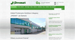 Desktop Screenshot of dremat.pl
